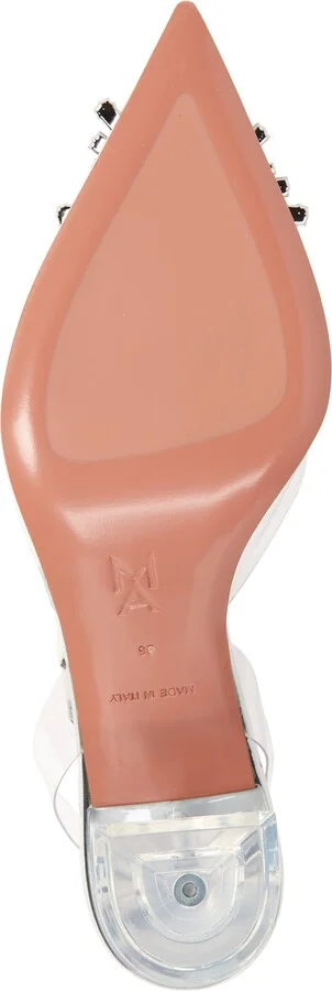 Begum Glass Pointed Toe Slingback Pump - Image 6