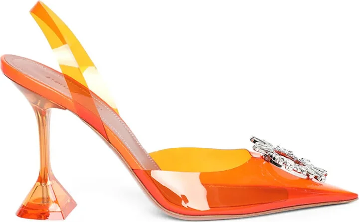 Begum Glass Sling 95mm pumps