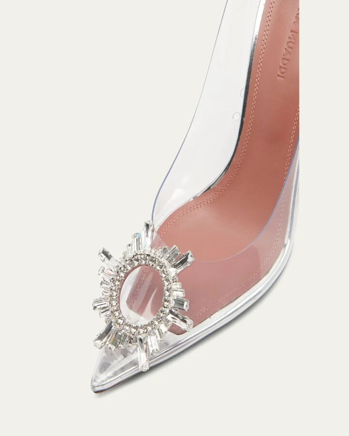 Begum Plexi Jewel Pumps - Image 3