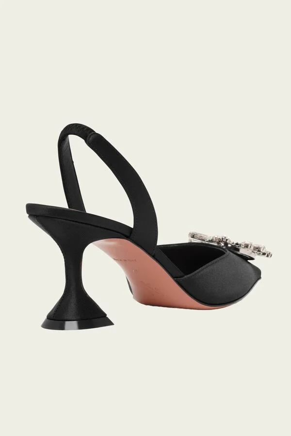 Begum Sling 70 in Satin Black - Image 3