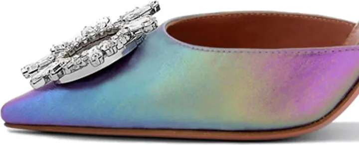 Begun 95mm crystal-embellished pumps - Image 2