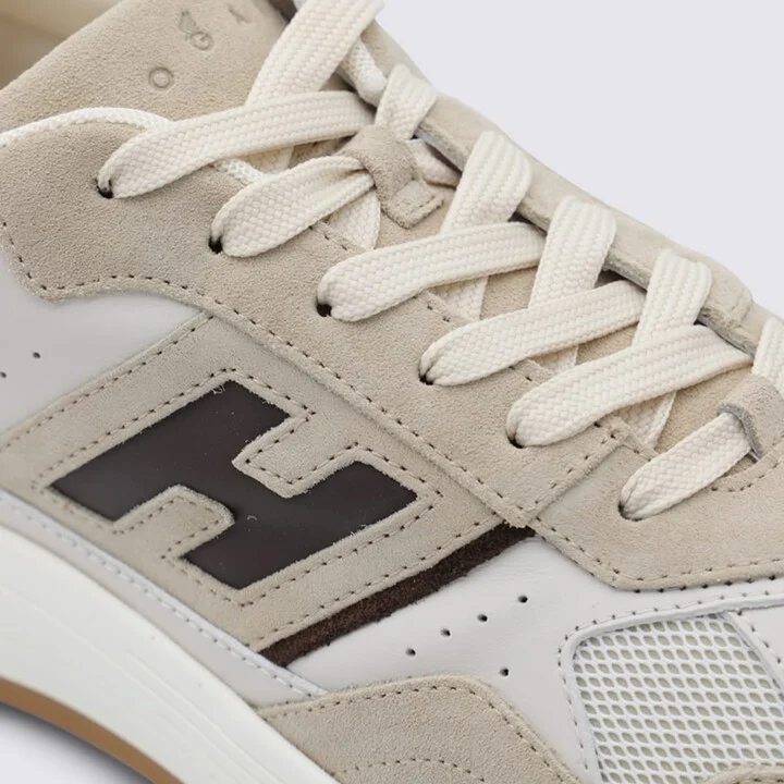 Beige And Brown Sneakers - Image 4