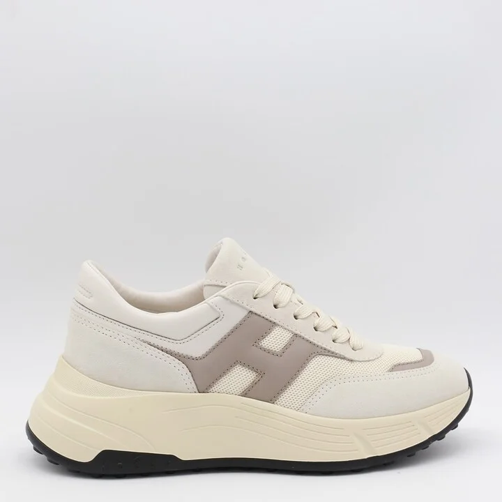 Beige And Brown Sneakers