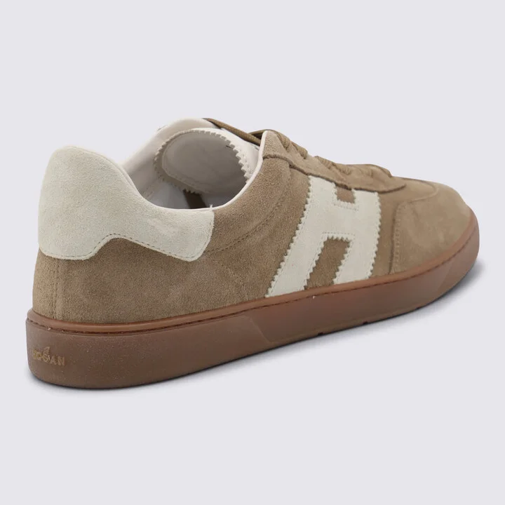Beige And White Sneakers - Image 3