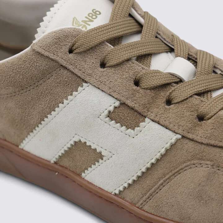 Beige And White Sneakers - Image 4