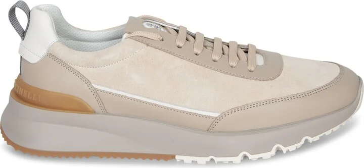 Beige Bimat Suede Sneakers