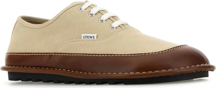 Beige Canvas Bay Sneakers - Image 2