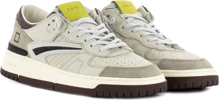 Beige Leather Men's Sneaker - Image 2
