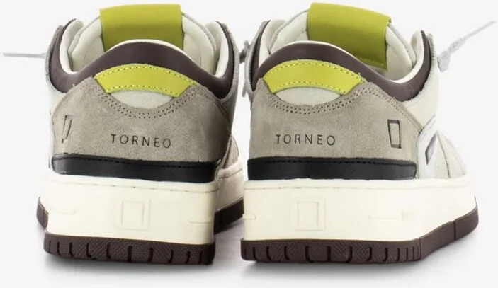 Beige Leather Men's Sneaker - Image 4