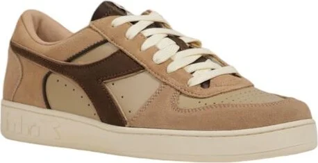 Beige Leather Men's Sneaker - Image 2