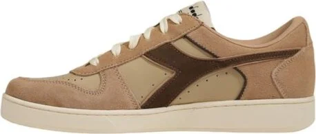 Beige Leather Men's Sneaker - Image 3