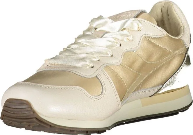 Beige Leather Women Women's Sneaker - Image 3