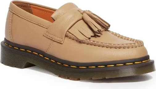 Beige Leather Women's Platform
