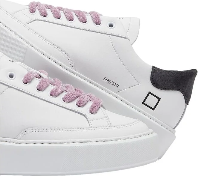 Beige Leather Women's Sneaker - Image 3