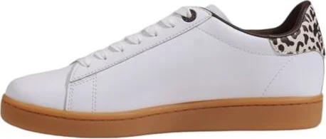 Beige Leather Women's Sneaker - Image 3