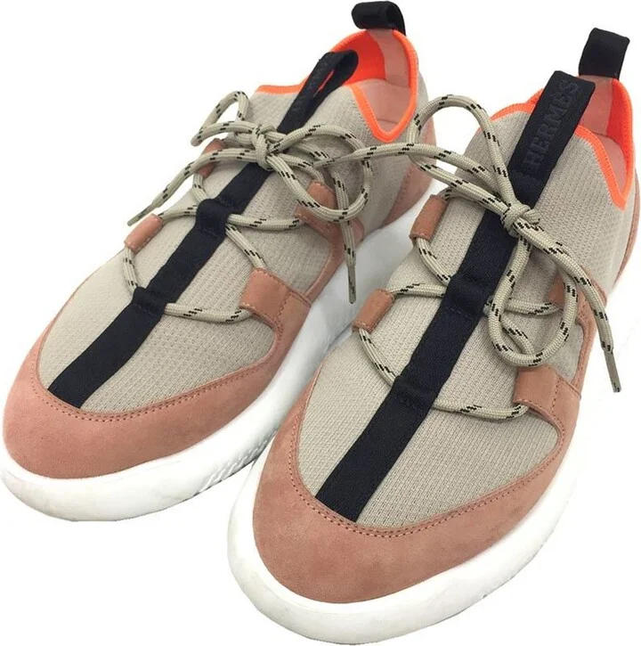 Beige Light Orange Sneakers (Pre-Owned)