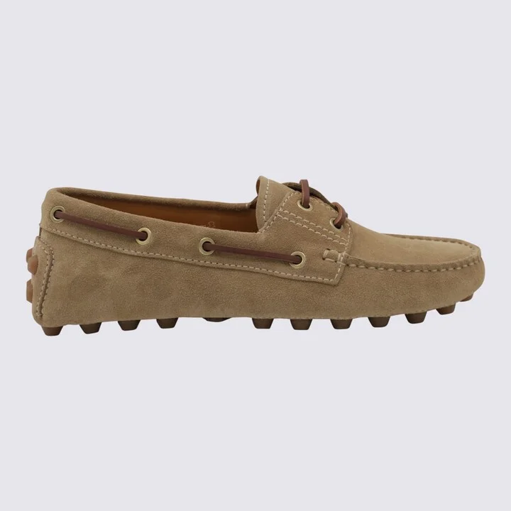Beige Loafers