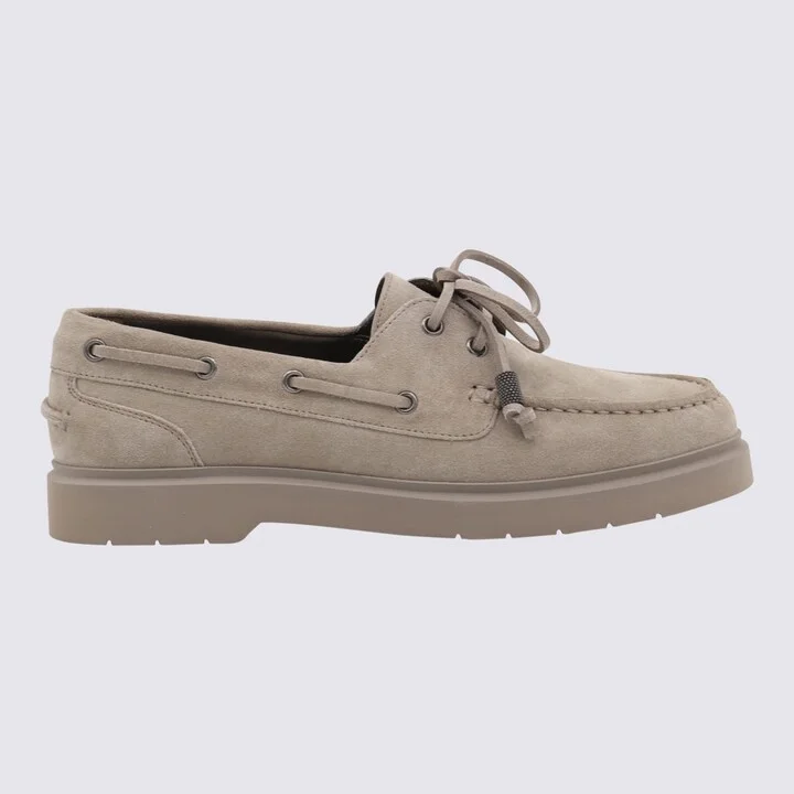 Beige Loafers