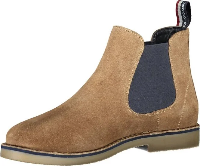 Beige Polyester Men's Boot - Image 3