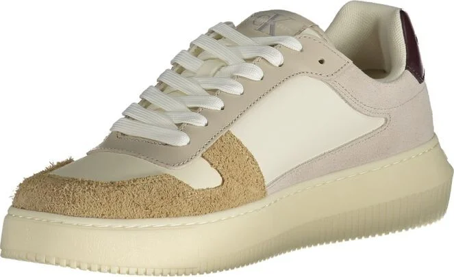 Beige Polyester Men's Sneaker - Image 3