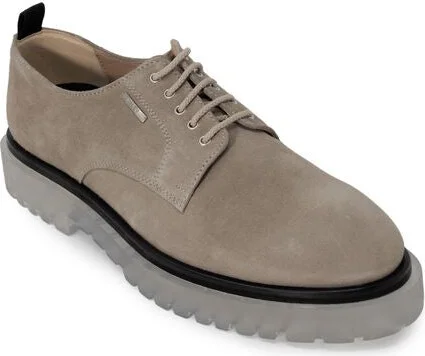 Beige Polyethylene Oxfords And Men's Derby - Image 2