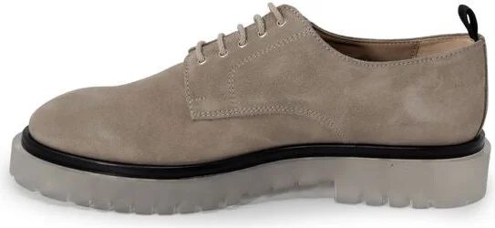 Beige Polyethylene Oxfords And Men's Derby - Image 3