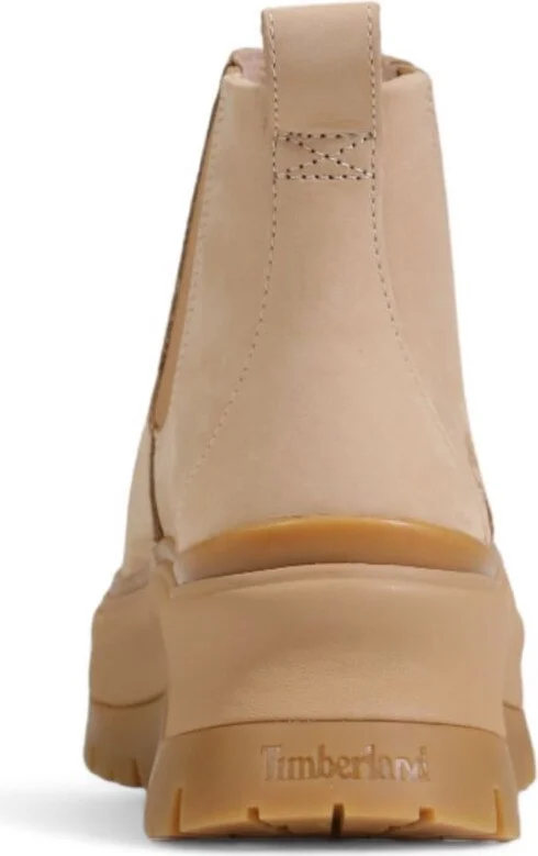 Beige Suede Leather Women's Ankle - Image 4