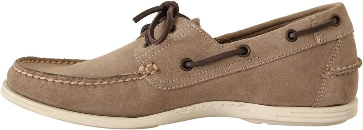 Beige Suede Low Top Mocassin Loafers Casual Men Men's Shoes - Image 2