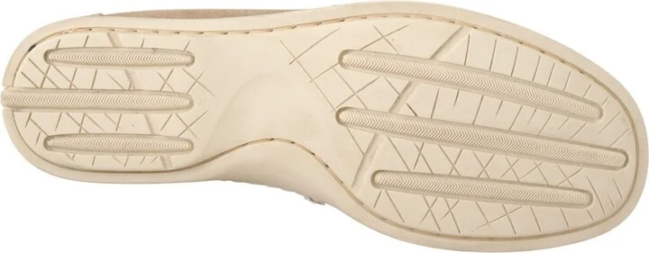 Beige Suede Low Top Mocassin Loafers Casual Men Men's Shoes - Image 3