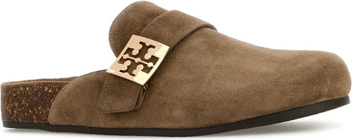 Beige Suede Mellow Slippers - Image 2