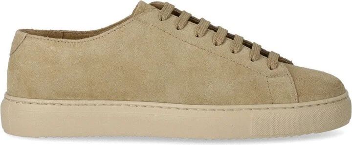 Beige Suede Sneaker