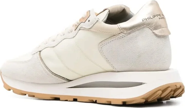 Beige Tropez Haute Sneakers - Image 3