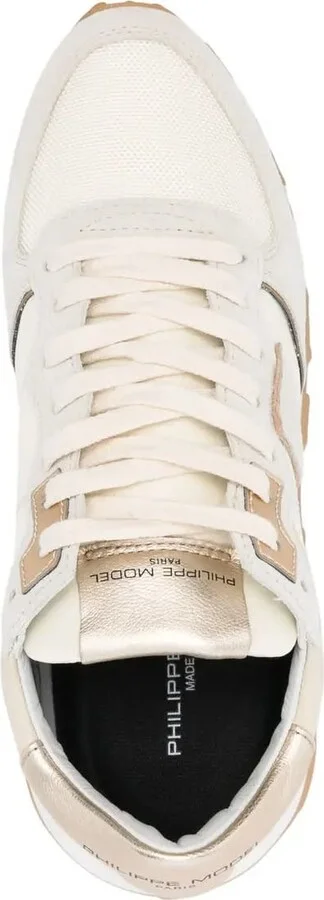 Beige Tropez Haute Sneakers - Image 4