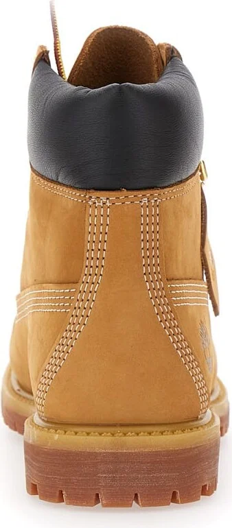 Beige Water-proof Boots With Logo In Nubuck Leather Woman - Image 4