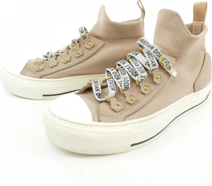 Beige White Sneakers (Pre-Owned) - Image 3