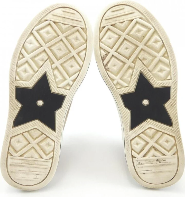 Beige White Sneakers (Pre-Owned) - Image 4