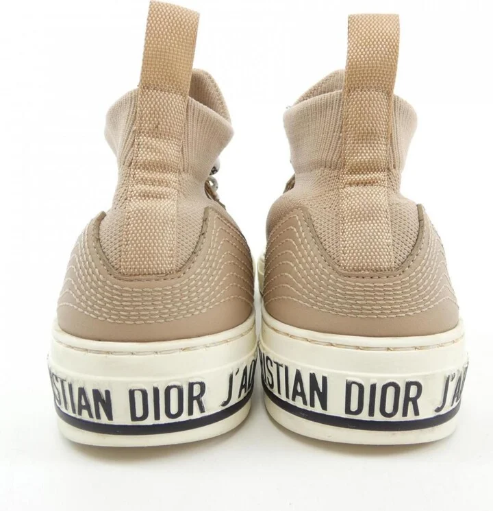 Beige White Sneakers (Pre-Owned) - Image 5