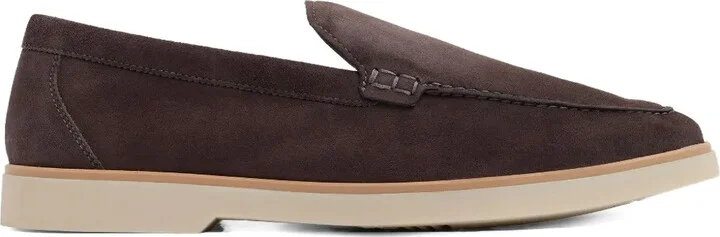 Beignet suede loafers