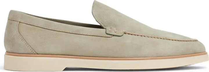 Beignet suede loafers