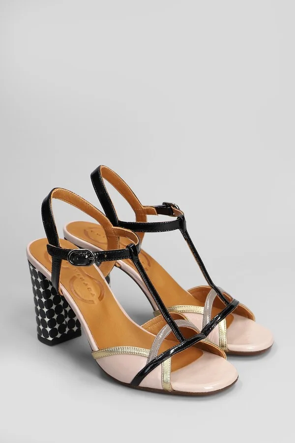 Bejo Sandals In Black Leather - Image 2