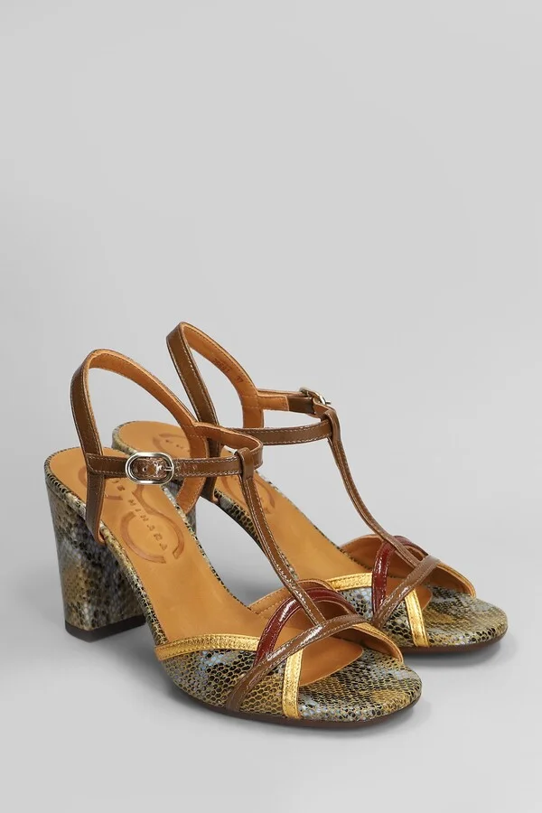 Bejo Sandals In Brown Leather - Image 2