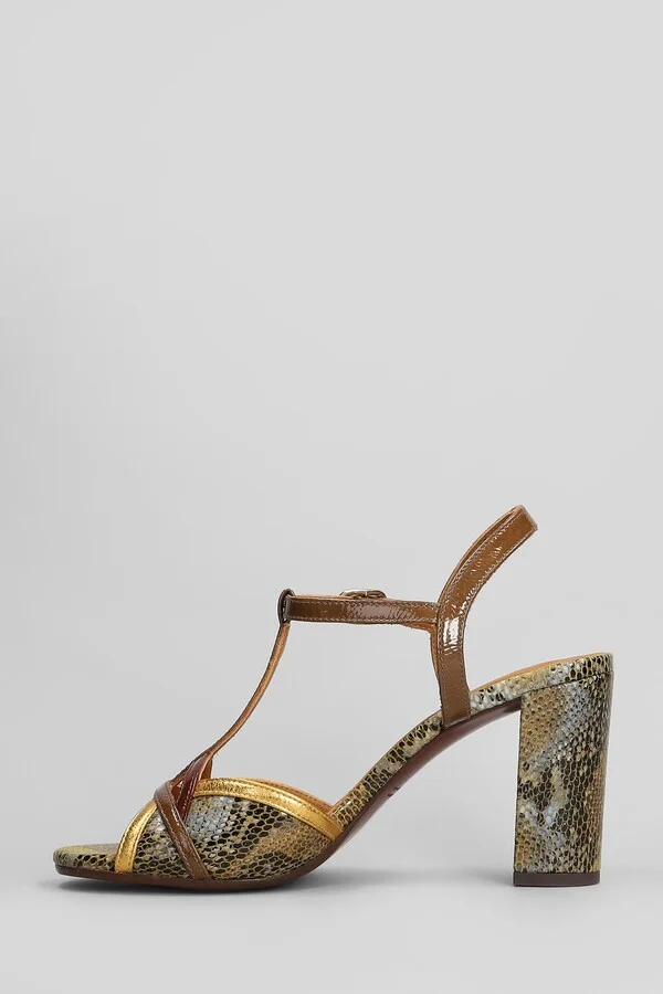 Bejo Sandals In Brown Leather - Image 3