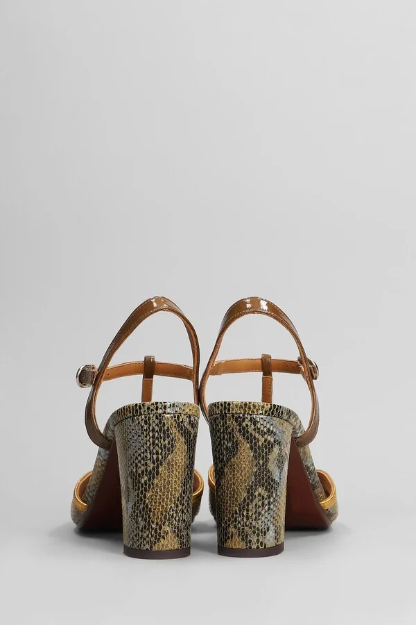 Bejo Sandals In Brown Leather - Image 4