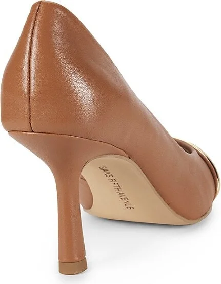 Bela 80MM Leather Pumps - Image 3