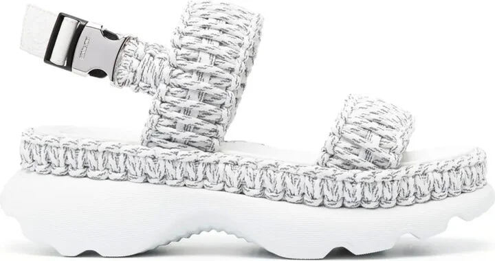Belay woven open-toe sandals