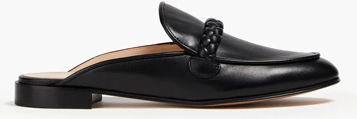 Belem braided leather mules