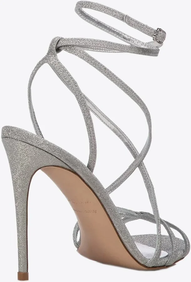 Belen 105 Strappy Glittered Sandals - Image 2
