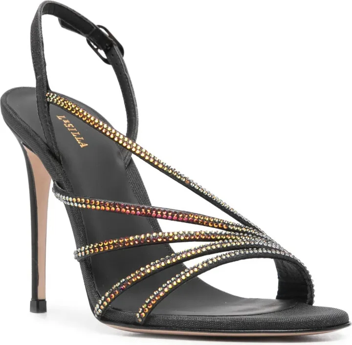 Belen 110mm leather sandals - Image 2