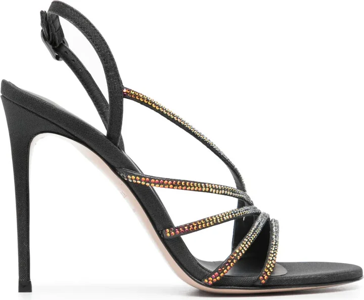 Belen 110mm leather sandals