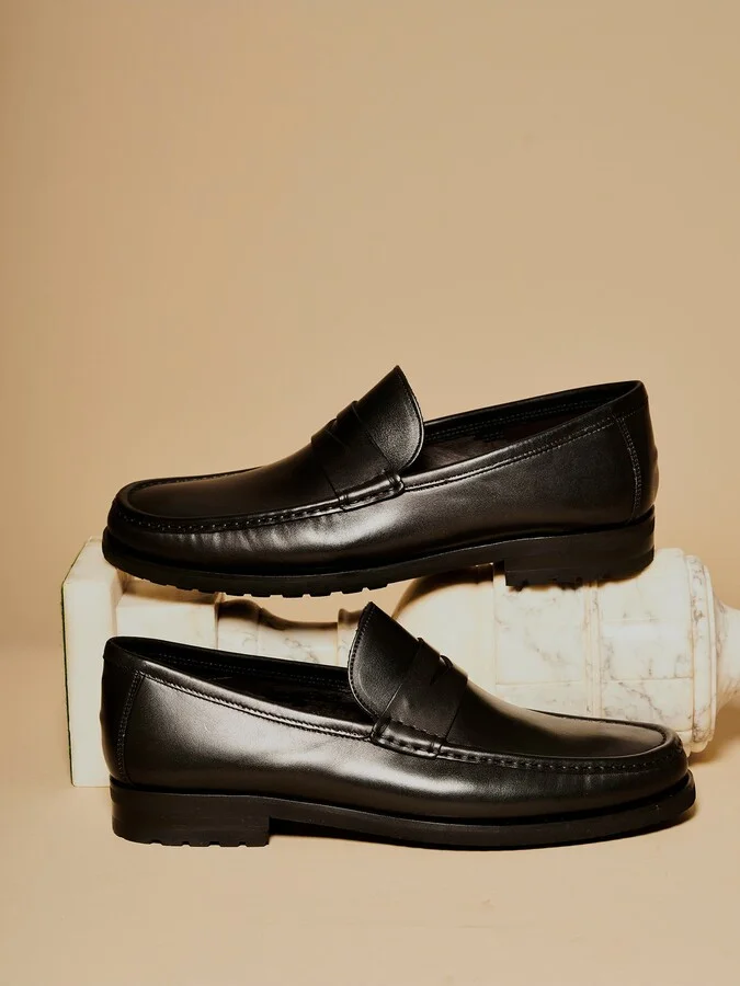 Belfast Lugged Penny Loafer - Image 5